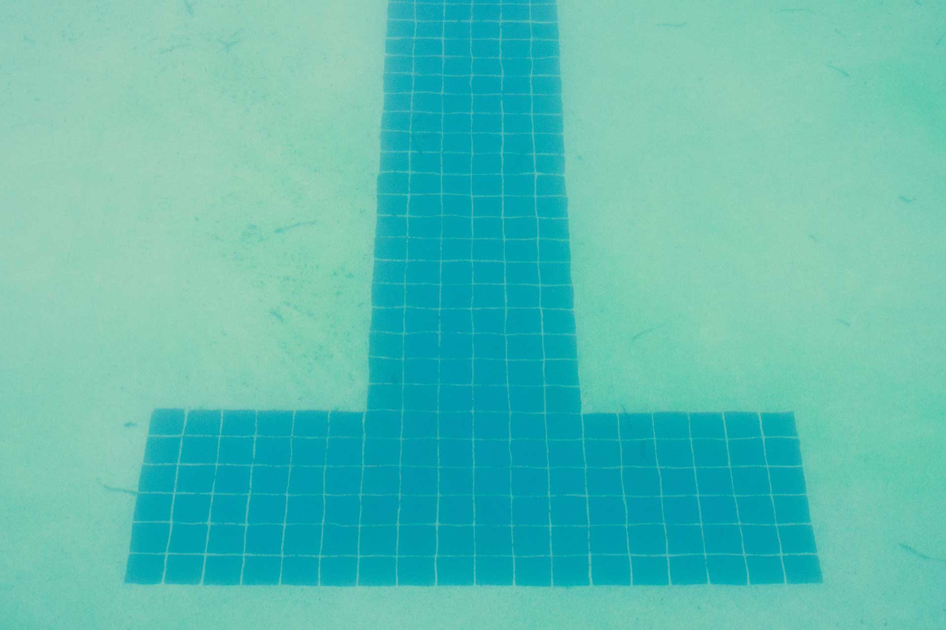 green pool water