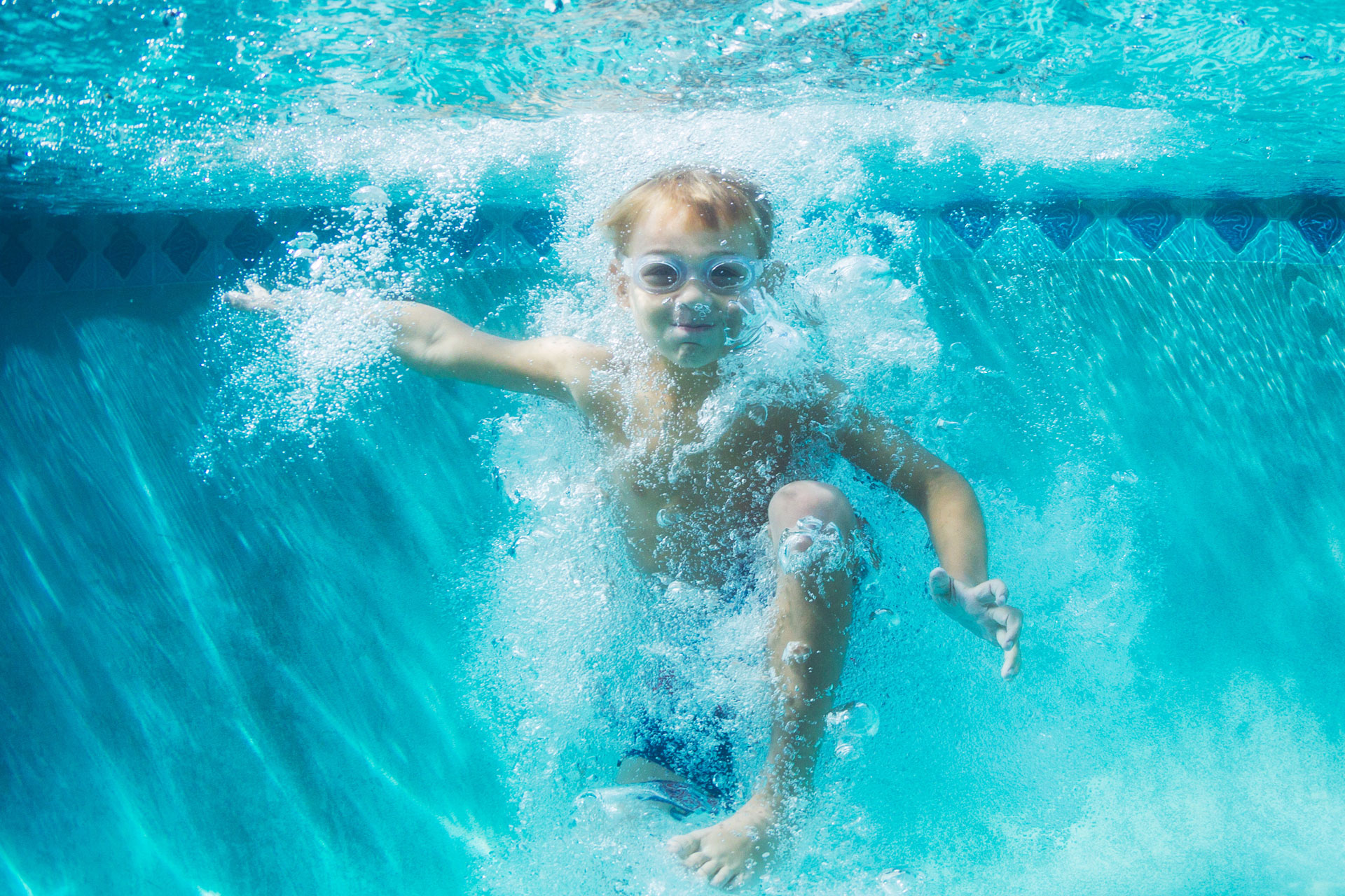 open pool for summer