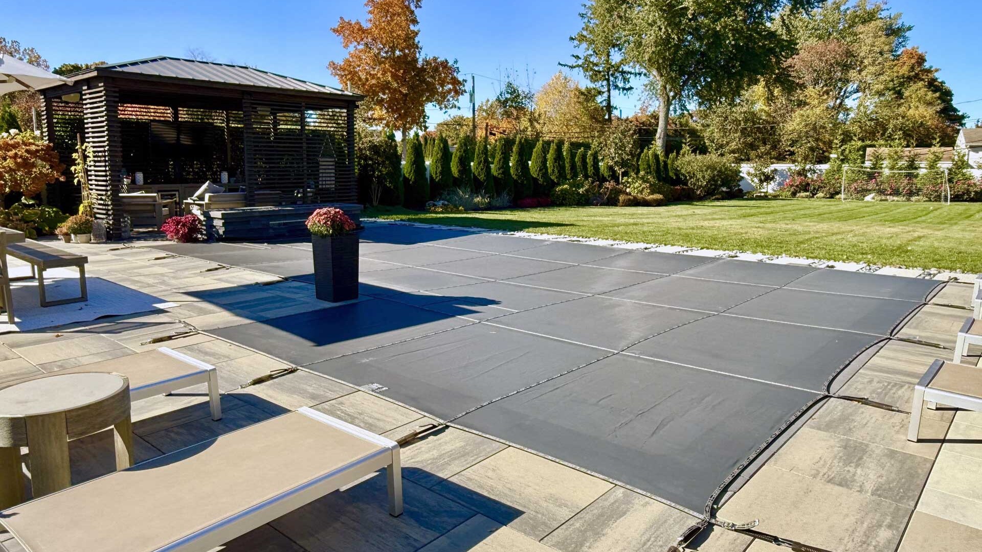 when to close pool